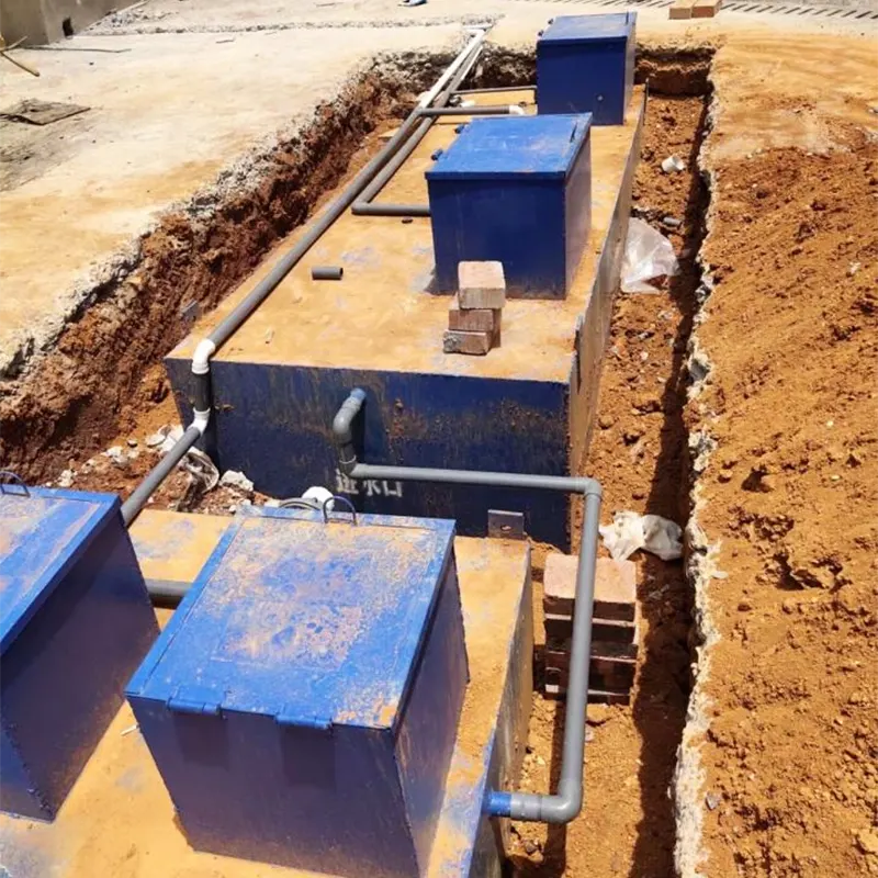 పాతిపెట్టిన గృహ మురుగు సంఘం మధ్యస్థ-పరిమాణ సామగ్రి