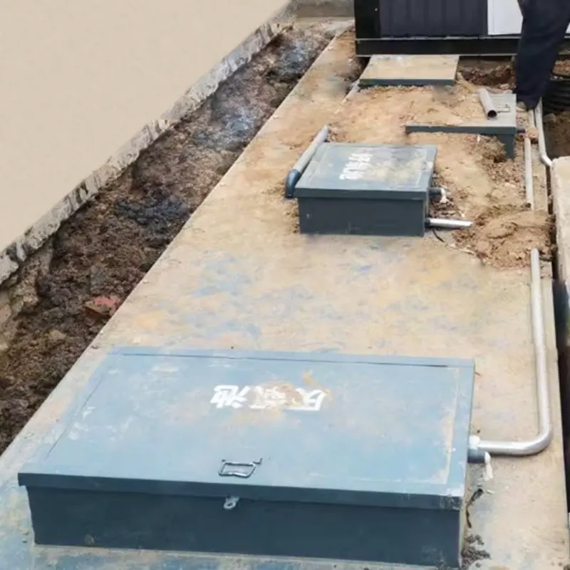 కమ్యూనిటీలలో మురుగునీటి పునర్వినియోగ సామగ్రి